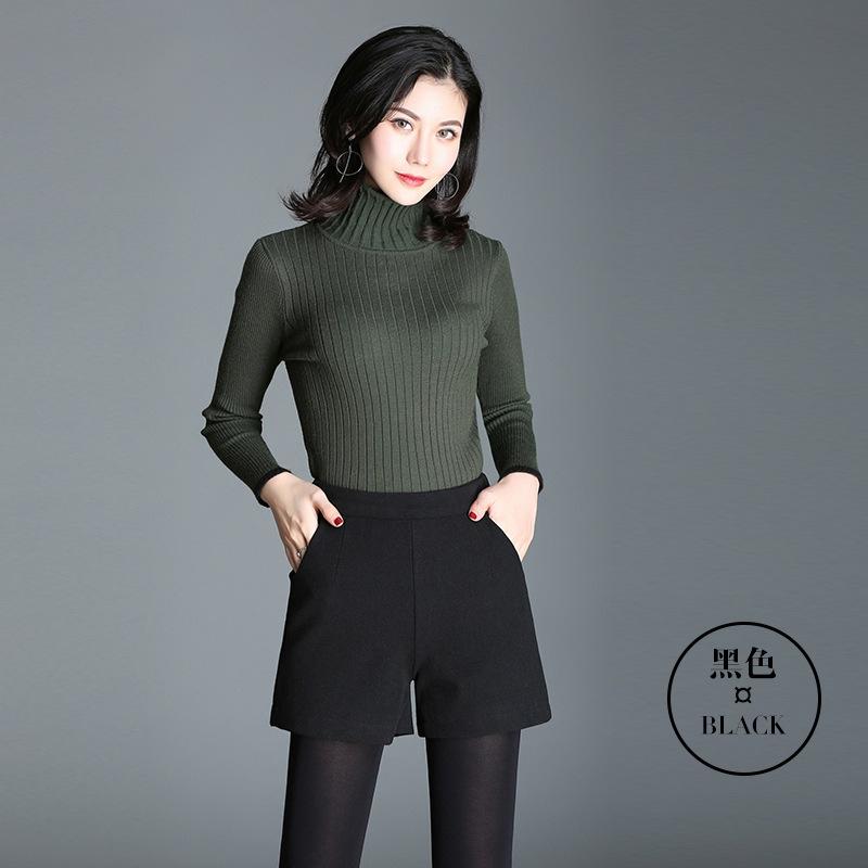 Autumn And Winter Women's Wear Elastic Waist Shorts Casual Loose Thin Wild Versatile