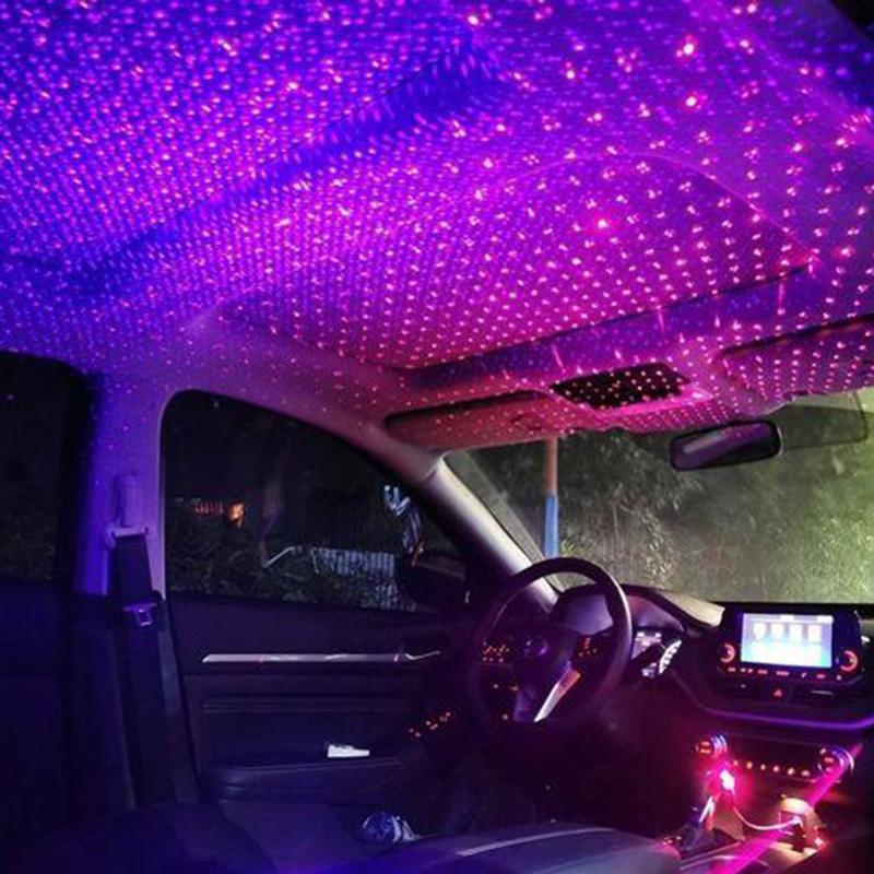 Other Lights & Lighting Fiber Lamp DC12V 6W RGB Car Roof Star LED Optic Ceiling Light Kits 2M 0.75mm Optical With RF Control