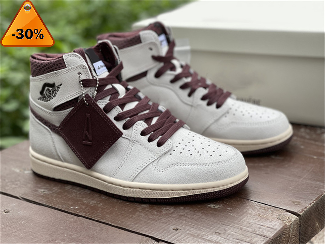 Authentic 1 High Og A Ma Maniere Athletic Shoes Men Sail Burgundy Crush 3s Mocha White Medium Grey Violet Ore Outdoor Sneakers With Box
Authentic 1 High Og A Ma Maniere Athletic Shoes Men Sail Burgundy Crush 3s Mocha White Medium Grey Violet Ore Outdoor Sneakers With Box