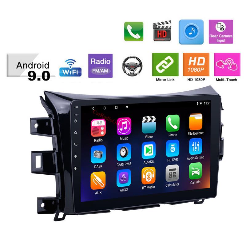 GPS Navigation car dvd Stereo Player for Nissan NAVARA Frontier NP300 2011-2016 with Touchscreen Video DAB+ 10.1 Inch Android