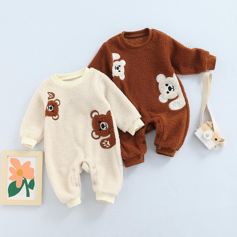 Jumpsuits 0-18M Born Baby Boy Girl Long Sleeve Cartoon Bear Fuzzy Romper Jumpsuit Outfits Warm Clothes, Blue
Jumpsuits 0-18M Born Baby Boy Girl Long Sleeve Cartoon Bear Fuzzy Romper Jumpsuit Outfits Warm Clothes, Blue