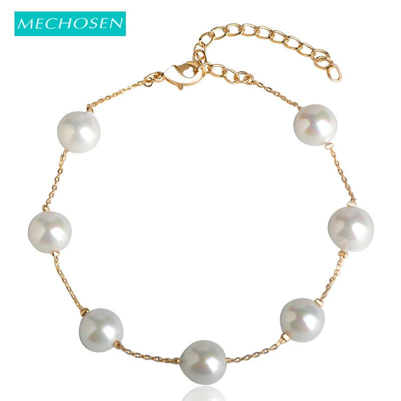 Elegant Simulated Pearl Bracelets Adjustable Length For Women Charm Gift Party Dress Fine Jewelry Pulseiras Riverdale Link, Chain
Elegant Simulated Pearl Bracelets Adjustable Length For Women Charm Gift Party Dress Fine Jewelry Pulseiras Riverdale Link, Chain