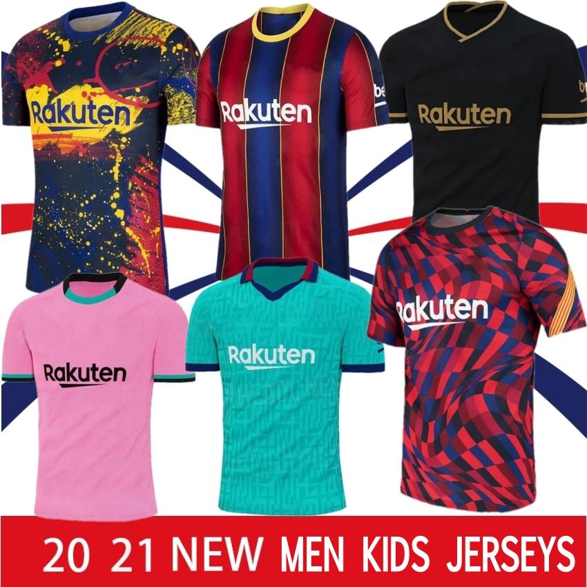 20 21 Barcelona Jerseys 10 MESSI #17 GRIEZMANN Home Away 9 SUAREZ PIQUE Men Kids Football 2020 2021 Uniforms Shirt Soccer Jerseys, Black;yellow
20 21 Barcelona Jerseys 10 MESSI #17 GRIEZMANN Home Away 9 SUAREZ PIQUE Men Kids Football 2020 2021 Uniforms Shirt Soccer Jerseys, Black;yellow