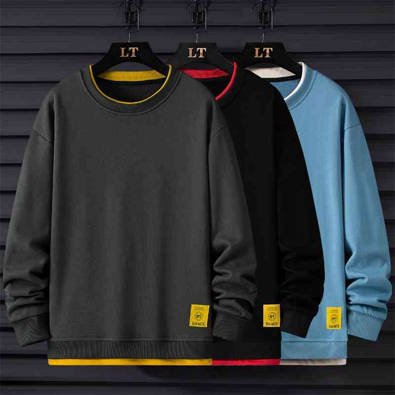 sweater new autumn Korean loose round neck long sleeve T-shirt bottomed Shirt Youth Men's clothes fashion, Gray
sweater new autumn Korean loose round neck long sleeve T-shirt bottomed Shirt Youth Men's clothes fashion, Gray