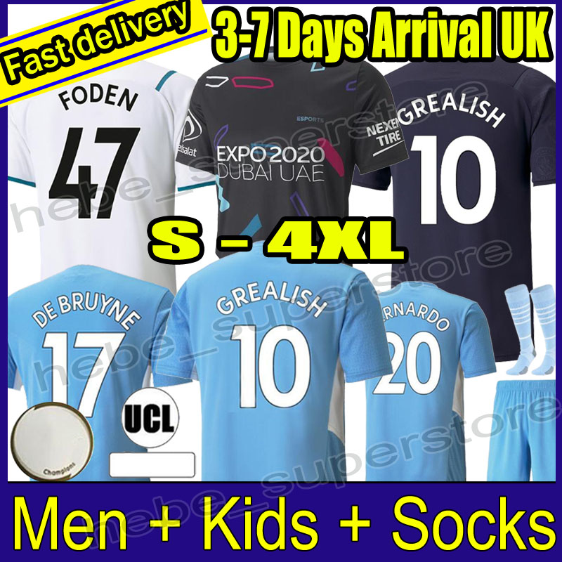 Fans soccer jerseys 21 22 GREALISH CITY STERLING FERRAN DE BRUYNE FODEN 2021 2022 football shirts men kids kit set uniform, Black;yellow
Fans soccer jerseys 21 22 GREALISH CITY STERLING FERRAN DE BRUYNE FODEN 2021 2022 football shirts men kids kit set uniform, Black;yellow