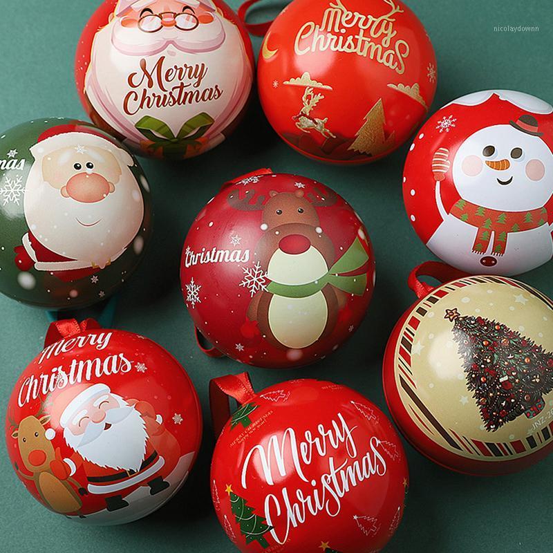 Christmas Decorations 1pcs Creative Candy Box Tinplate Ball 7cm Tree Hanging Balls Ornament Xmas Decor Jar Storage
Christmas Decorations 1pcs Creative Candy Box Tinplate Ball 7cm Tree Hanging Balls Ornament Xmas Decor Jar Storage