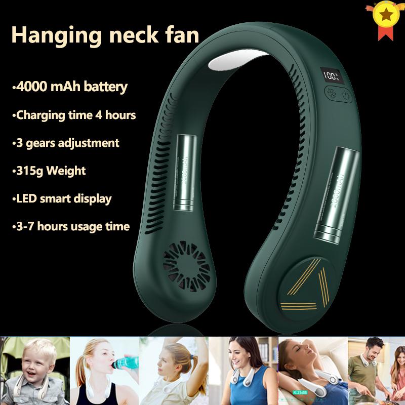 Mini Bladeless Fan Neck 4000mAh USB Rechargeable Mute Sports Fans For Outdoor Portable Air Cooler Conditioner Electric
Mini Bladeless Fan Neck 4000mAh USB Rechargeable Mute Sports Fans For Outdoor Portable Air Cooler Conditioner Electric