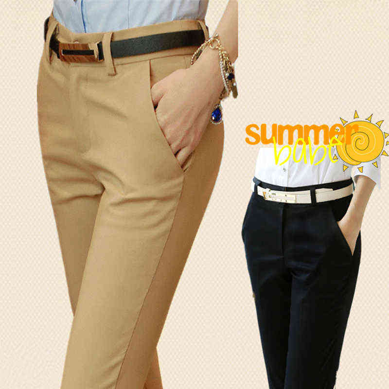 Korean Fashion Trousers Women Spring Cute 20 Candy Colors Pencil Pants Elegant Basic Stretch Big Size Mom Leggings 211115