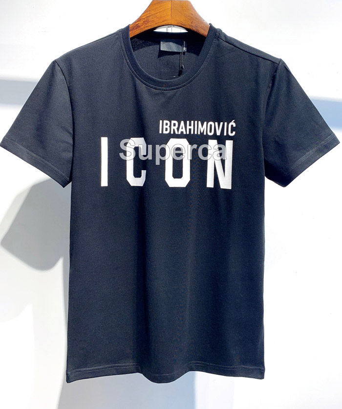 21SS Good Qaulity Summer Mens Designers Tees 100% Cotton ICON T Shirts Fashion Casual Couples Short Sleeves Tee Comfortable Men Women T-Shirt D5284