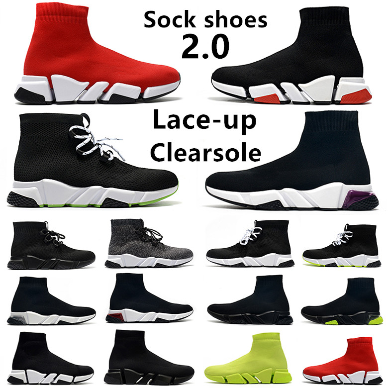 Summer Sock shoes 2.0 speed mens causal shoe Clearsole Lace-up triple black white red blue grey men women tennis sports sneakers 36-45, Color#27
Summer Sock shoes 2.0 speed mens causal shoe Clearsole Lace-up triple black white red blue grey men women tennis sports sneakers 36-45, Color#27