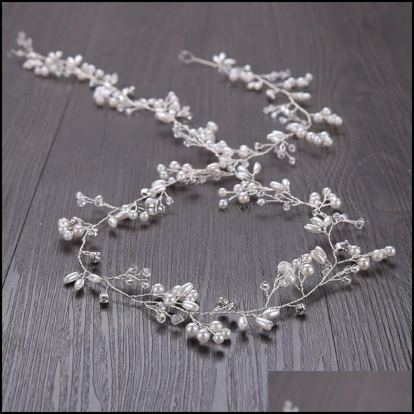 Jewelry Hair Clips & Barrettes Sier-Plate Copper Headdress Pearls Wedding Tiara Headpiece Vine Long Bridal Headbands Head Chain Aessories Dr
Jewelry Hair Clips & Barrettes Sier-Plate Copper Headdress Pearls Wedding Tiara Headpiece Vine Long Bridal Headbands Head Chain Aessories Dr