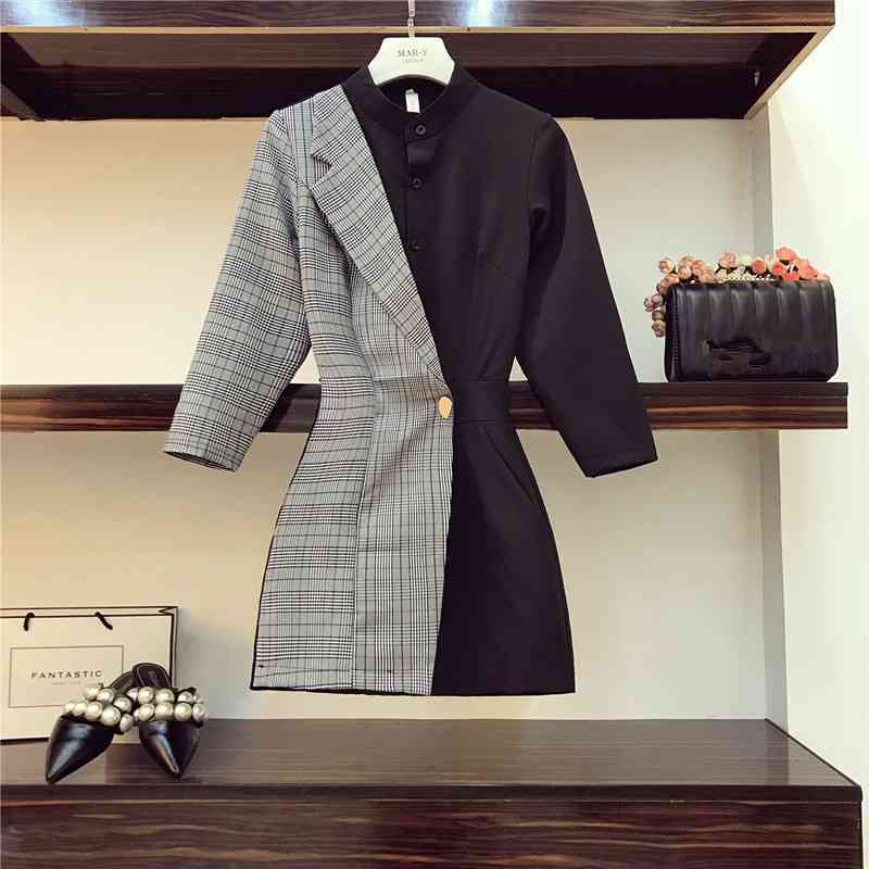 Autumn Women Overalls Black Patchwork Gray Plaid Streetwear Jumpsuit Casual Single buckle Shorts Romper 210525, Beige
Autumn Women Overalls Black Patchwork Gray Plaid Streetwear Jumpsuit Casual Single buckle Shorts Romper 210525, Beige