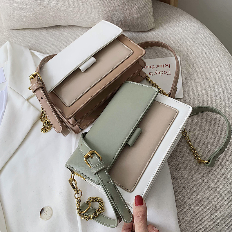 2021 NEW Contrast color Leather Crossbody Bags For Women 2021 Travel Handbag Fashion Simple Shoulder Simple Bag Ladies Cross Bod
2021 NEW Contrast color Leather Crossbody Bags For Women 2021 Travel Handbag Fashion Simple Shoulder Simple Bag Ladies Cross Bod