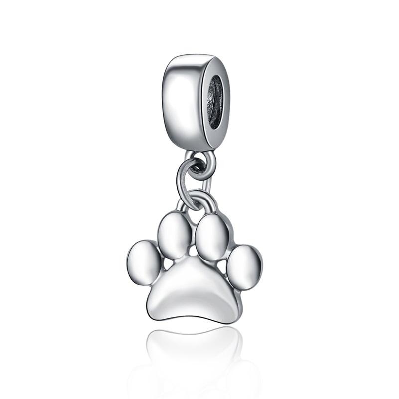 Fits Pandora Bracelets 30pcs Cute Dog Paw Print Dangle Pendant Charms Beads Silver Charms Bead For Women Diy European Necklace Jewelry 137C3
Fits Pandora Bracelets 30pcs Cute Dog Paw Print Dangle Pendant Charms Beads Silver Charms Bead For Women Diy European Necklace Jewelry 137C3