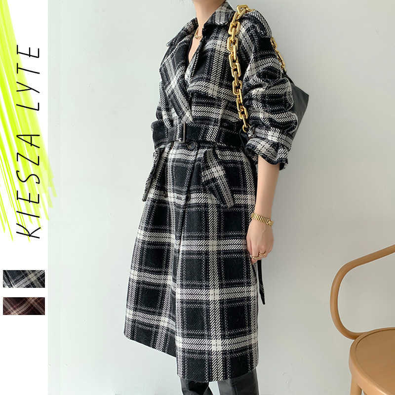 Women Plaid Overcoat Winter 50's 60's Vintage Lapel Loose Belted Office Lady Thickened Warm Woollen Cardigan Coats 210608, Reddish brown
Women Plaid Overcoat Winter 50's 60's Vintage Lapel Loose Belted Office Lady Thickened Warm Woollen Cardigan Coats 210608, Reddish brown