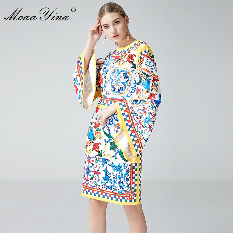 High Quality Fashion Summer Women Dress Round Collar Batwing Sleeve Package hip Plaid Floral Print Vintage 210524, White
High Quality Fashion Summer Women Dress Round Collar Batwing Sleeve Package hip Plaid Floral Print Vintage 210524, White