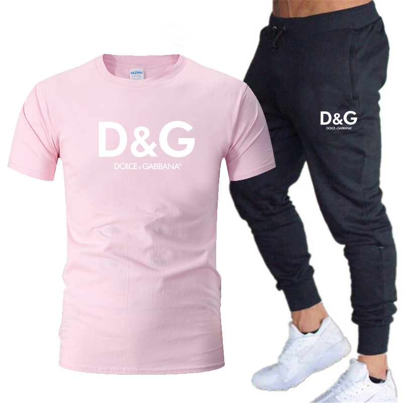 Mens brand printed dg sportswear suit 100% quick-drying t-shirt gym running suit playing suit elastic sports pants S-3XL, Gray
Mens brand printed dg sportswear suit 100% quick-drying t-shirt gym running suit playing suit elastic sports pants S-3XL, Gray