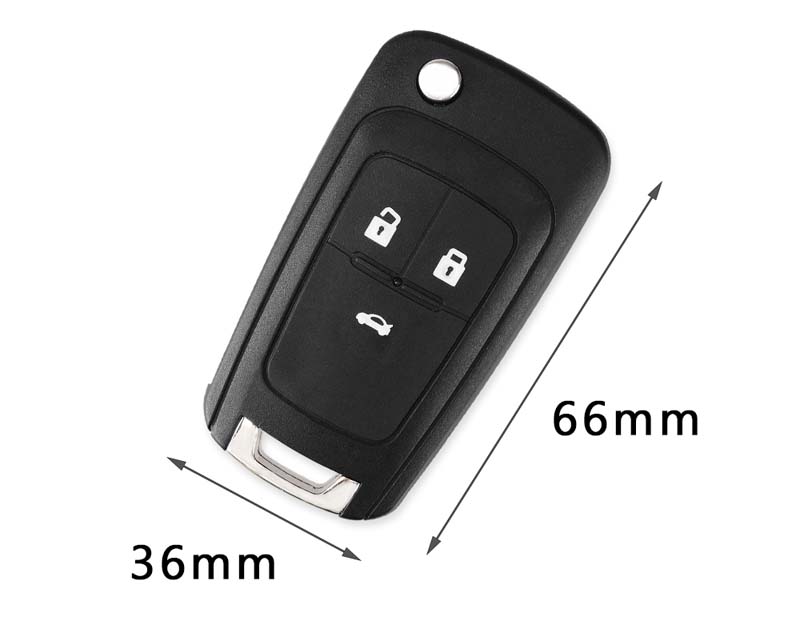 Car Key Case Flip Folding Remote For Chevrolet Cruze Epica Lova Camaro Impala Aveo 2010 2011 2012 2013 HU100 Blade Smart Keys Fob Shell Cases