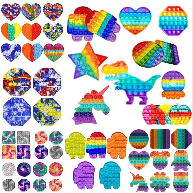 Rainbow Push Fidget Toy Sensory Bubble Autism Special Needs Anxiety Stress Reliever for Office Workers and kids
Rainbow Push Fidget Toy Sensory Bubble Autism Special Needs Anxiety Stress Reliever for Office Workers and kids