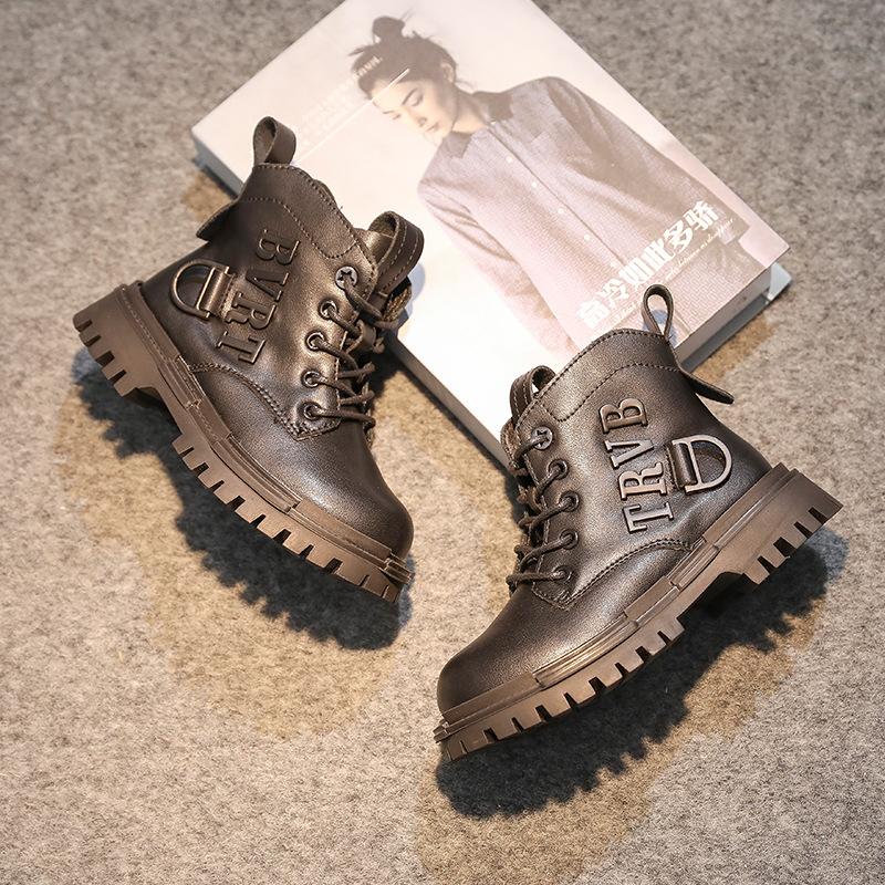 Boots Children' 2021 Autumn Genuine Leather British Style Boys High-top Letter Girls Fashion Short, Black;grey
Boots Children' 2021 Autumn Genuine Leather British Style Boys High-top Letter Girls Fashion Short, Black;grey