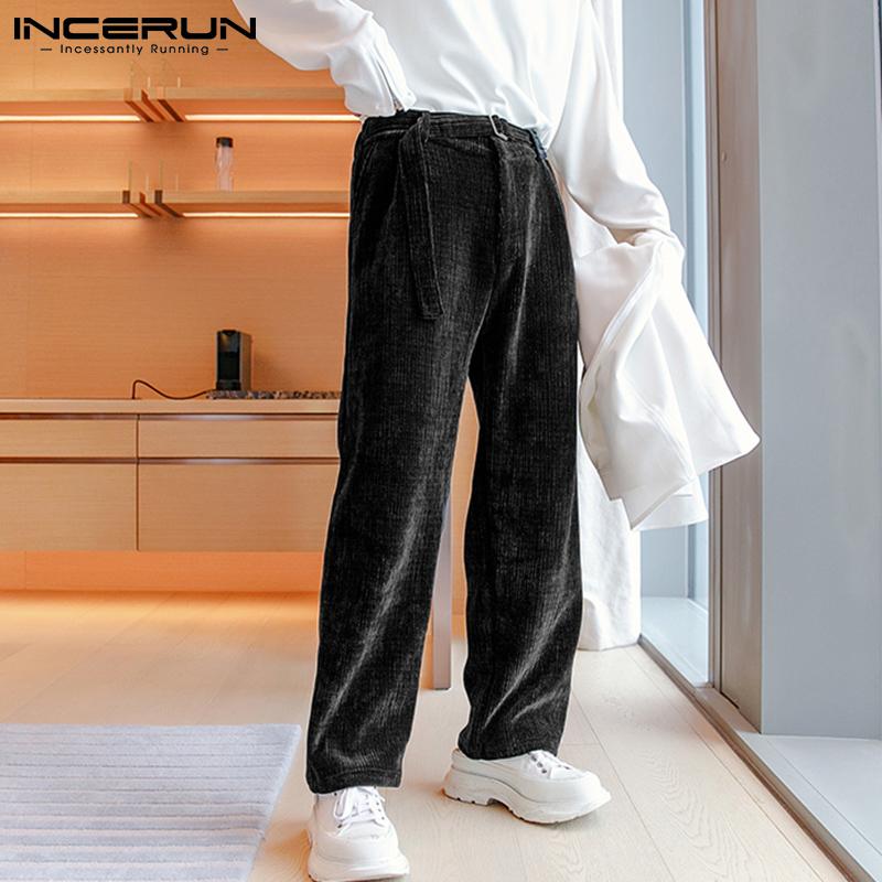 Men's Pants 2021 Men Corduroy Joggers Lace Up Solid Color Retro Casual Trousers Streetwear Pockets Pantalones Hombre S-5XL INCERUN, Black
Men's Pants 2021 Men Corduroy Joggers Lace Up Solid Color Retro Casual Trousers Streetwear Pockets Pantalones Hombre S-5XL INCERUN, Black
