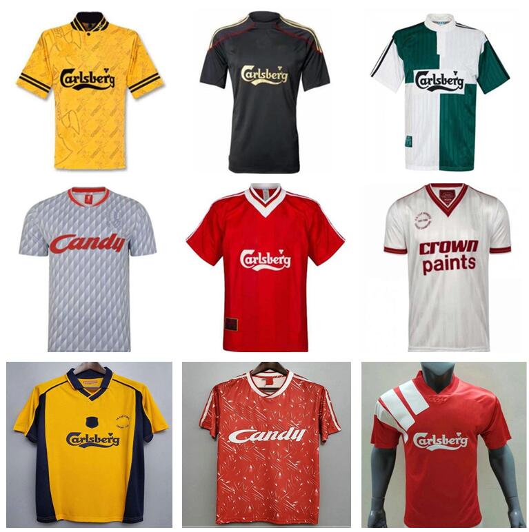 85 86 DALGLISH RUDDOCK RETRO Soccer Jerseys 93 97 FOWLER REDKNAPP WRIGHT McMANAMAN 04 05 08 09 10 GERRARD TORRES MASCHERANO Football Shirt, Black;yellow
85 86 DALGLISH RUDDOCK RETRO Soccer Jerseys 93 97 FOWLER REDKNAPP WRIGHT McMANAMAN 04 05 08 09 10 GERRARD TORRES MASCHERANO Football Shirt, Black;yellow