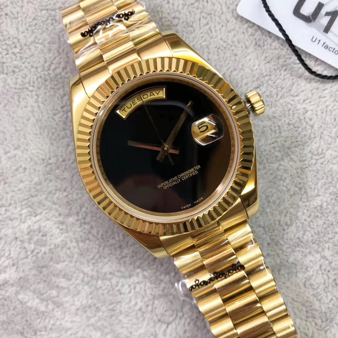 u1 Master designer, daydate men's fully automatic mechanical watch, 316 steel, 41mm diameter, double calendar, folding buckle, sapphire glass, class, As picture
u1 Master designer, daydate men's fully automatic mechanical watch, 316 steel, 41mm diameter, double calendar, folding buckle, sapphire glass, class, As picture