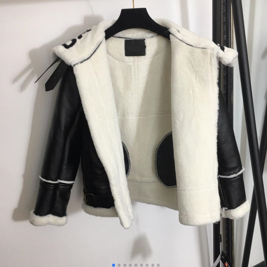 Lamb fur collar stitching pu leather and fur coat, plus velvet to keep warm 822, Customize
Lamb fur collar stitching pu leather and fur coat, plus velvet to keep warm 822, Customize