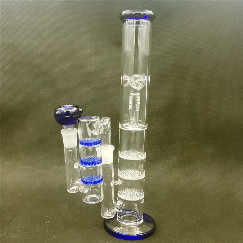 Glass Water Bongs With 18.8mm Female Joint Hookahs Ashcatcher Bule Rig Bubbler Dab Rite Recycler Bong
Glass Water Bongs With 18.8mm Female Joint Hookahs Ashcatcher Bule Rig Bubbler Dab Rite Recycler Bong