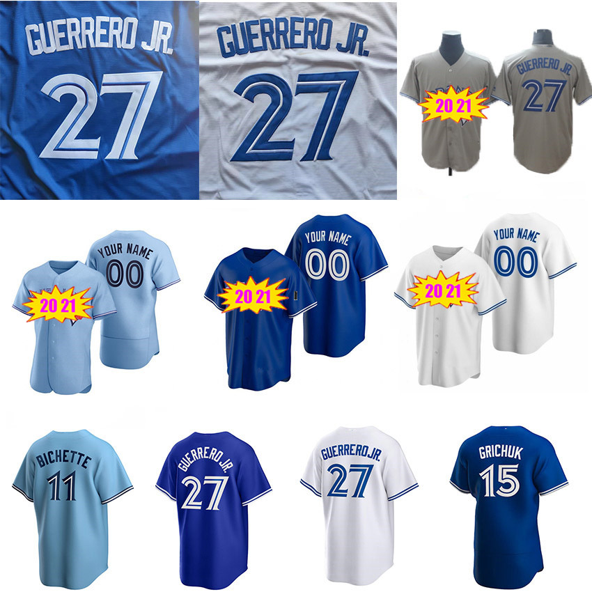 Toronto Blue Jerseys 27 Vladimir Guerrero Jr. Jays George Springer Robbie Ray Bo Bichette Cavan Biggio Randal Grichuk Hernandez Kirk Custom, Blue;black
Toronto Blue Jerseys 27 Vladimir Guerrero Jr. Jays George Springer Robbie Ray Bo Bichette Cavan Biggio Randal Grichuk Hernandez Kirk Custom, Blue;black