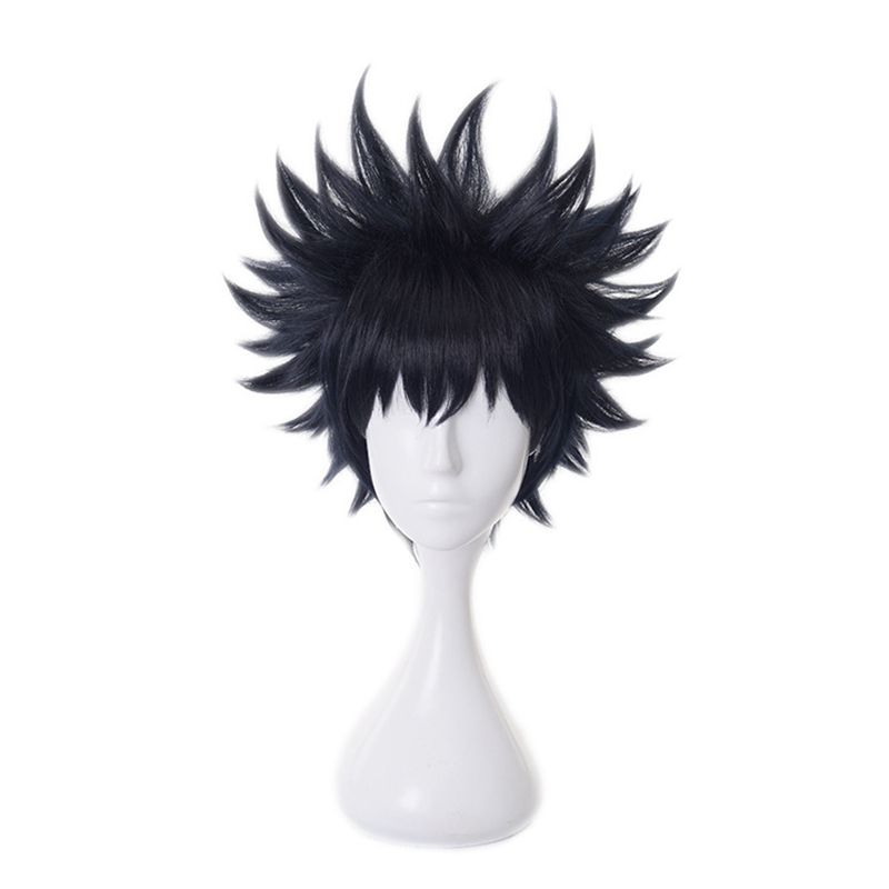 Fushiguro Megumi Cosplay Wig Anime Jujutsu Kaisen Short Blue Black Mixed Heat Resistant Synthetic Hair Party Wigs
Fushiguro Megumi Cosplay Wig Anime Jujutsu Kaisen Short Blue Black Mixed Heat Resistant Synthetic Hair Party Wigs