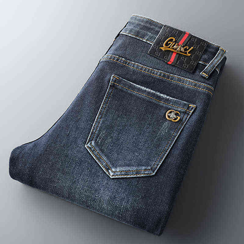g Double High-end Fashion Brand Jeans Men's Autumn and Winter Slim Fit Small Foot Trend Leisure Goods, Fn8710
g Double High-end Fashion Brand Jeans Men's Autumn and Winter Slim Fit Small Foot Trend Leisure Goods, Fn8710