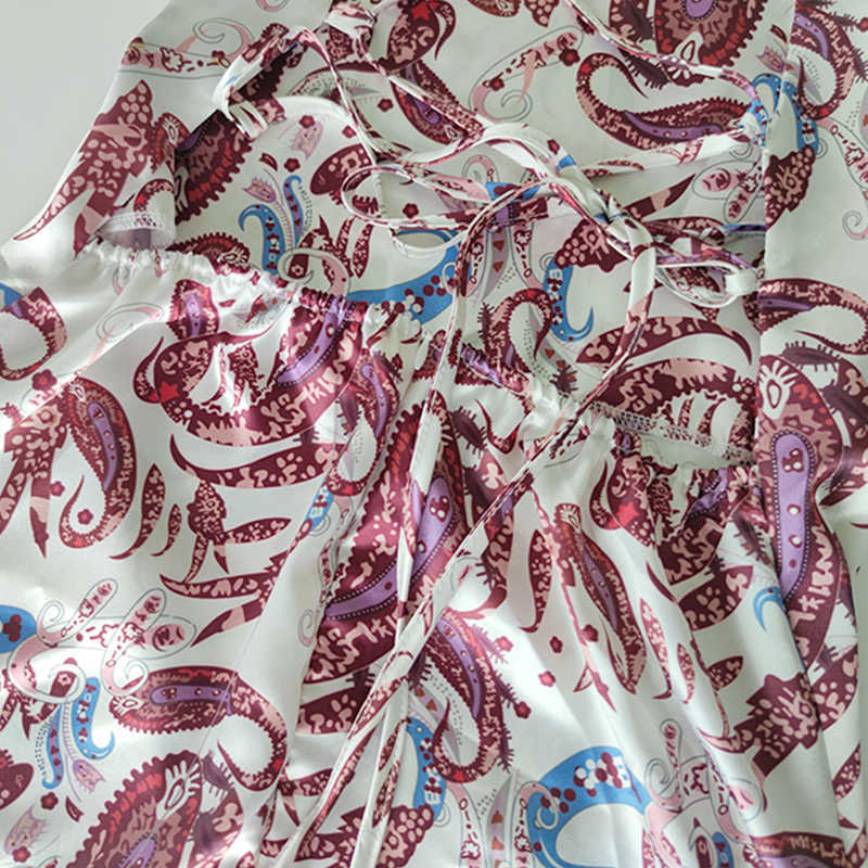 DISEYAR Floral Print Women's Summer Dress Sexy Bodycon Spaghetti Strap Backless Slim Satin Casual Streetwear Outfits 210630