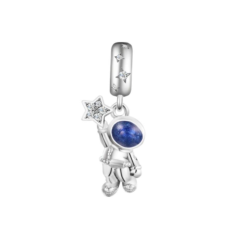 Other CKK Fit Bracelets Astronaut In The Galaxy Charms Sterling Silver 925 Original Beads For Jewelry Making DIY Women
Other CKK Fit Bracelets Astronaut In The Galaxy Charms Sterling Silver 925 Original Beads For Jewelry Making DIY Women