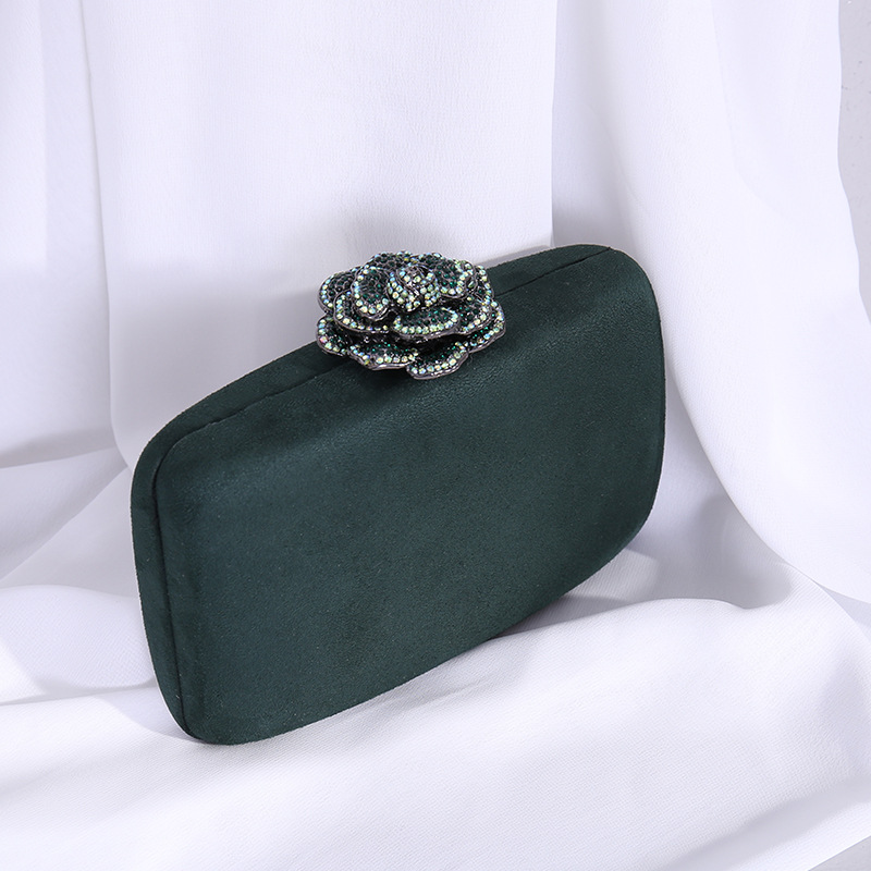 Cross-Border Factory Direct Sales Clutch Ladies Banquet Rhinestone Metal Flower Dinner Bag Evening Bag Dress Matching Women
Cross-Border Factory Direct Sales Clutch Ladies Banquet Rhinestone Metal Flower Dinner Bag Evening Bag Dress Matching Women
