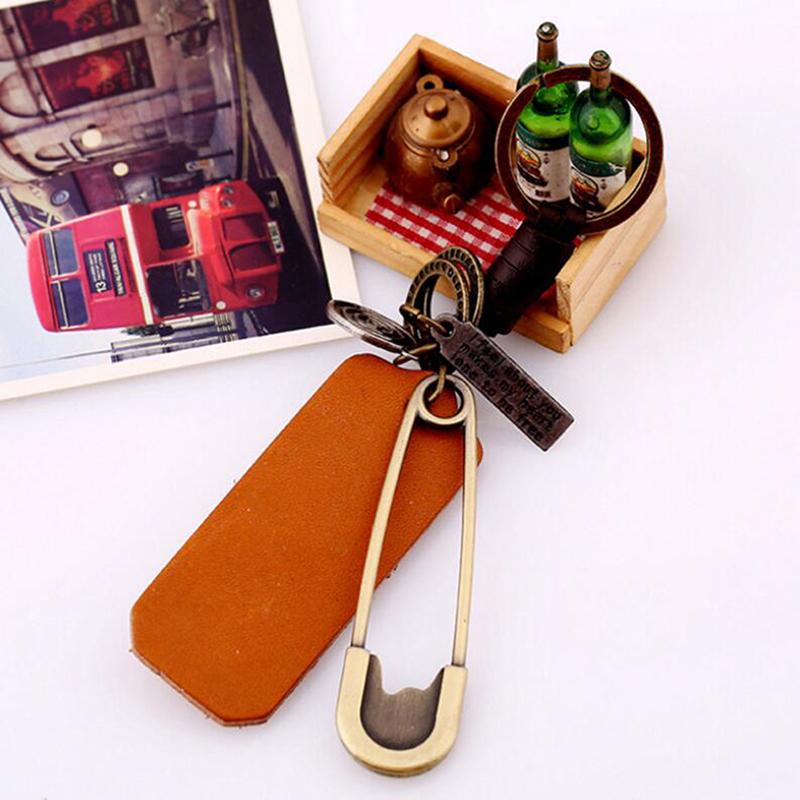 Keychains Hand-Woven Leather Rope Keychain Men Women Couple Key Ring Fashion Accessories Pendant
Keychains Hand-Woven Leather Rope Keychain Men Women Couple Key Ring Fashion Accessories Pendant
