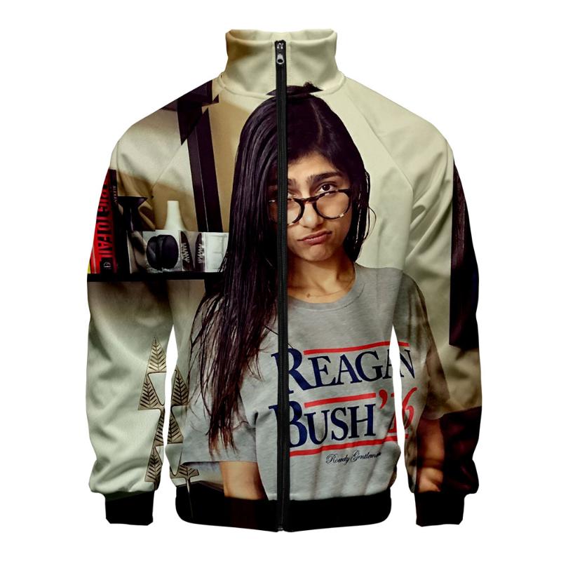 Men's Jackets 3D Printed Mia Khalifa Tracksuit Stand Collar Zipper Jacket Women/Men Long Sleeve Casual Harajuku Streetwear Clothes, As picture
Men's Jackets 3D Printed Mia Khalifa Tracksuit Stand Collar Zipper Jacket Women/Men Long Sleeve Casual Harajuku Streetwear Clothes, As picture