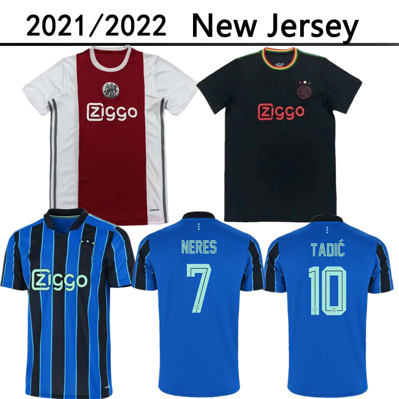 A JAX home fans soccer jersey amsterdam ajax jersey 2021 2022 KUDUS ANTONY BLIND PROMES TADIC NERES CRUYFF 21 22 men football shirt uniforms away blue third black
A JAX home fans soccer jersey amsterdam ajax jersey 2021 2022 KUDUS ANTONY BLIND PROMES TADIC NERES CRUYFF 21 22 men football shirt uniforms away blue third black