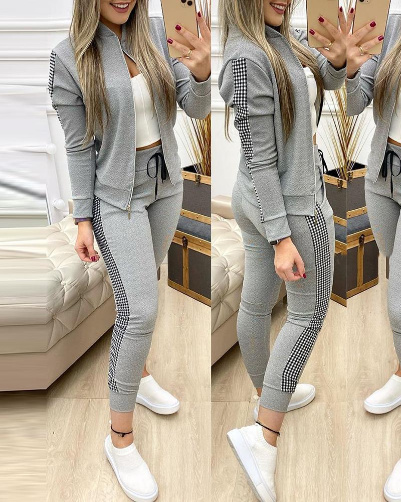 Women' Tracksuits 2022 Women Two Piece Set Outfits Autumn Tracksuit Zipper Top And Pants Casual Sport Suit Winter 2 Woman, Blue
Women' Tracksuits 2022 Women Two Piece Set Outfits Autumn Tracksuit Zipper Top And Pants Casual Sport Suit Winter 2 Woman, Blue