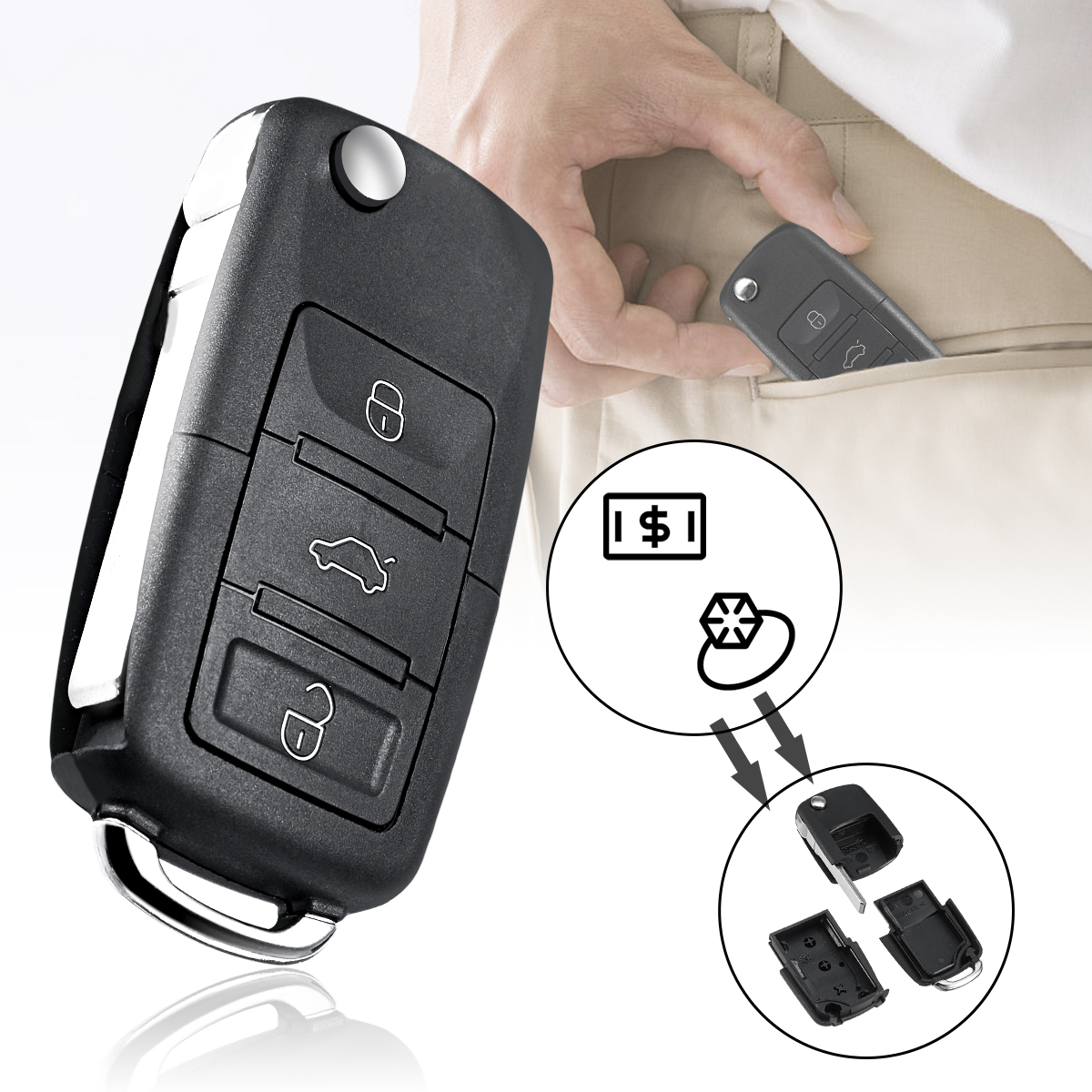 Car Key Safe Compartment Container Secret Hide Hollow Stash Tool Key Case for Car Portable Safe Storage Key Container
Car Key Safe Compartment Container Secret Hide Hollow Stash Tool Key Case for Car Portable Safe Storage Key Container