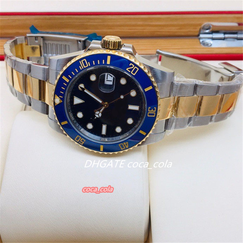 Real Photo Original Box 116613LN Watch Men's Super BP Factory 40mm Ceramic Two-Tone Yellow Gold Black Dial 116613 116613LB 2813 Movement Automatic Watches k109-1
Real Photo Original Box 116613LN Watch Men's Super BP Factory 40mm Ceramic Two-Tone Yellow Gold Black Dial 116613 116613LB 2813 Movement Automatic Watches k109-1