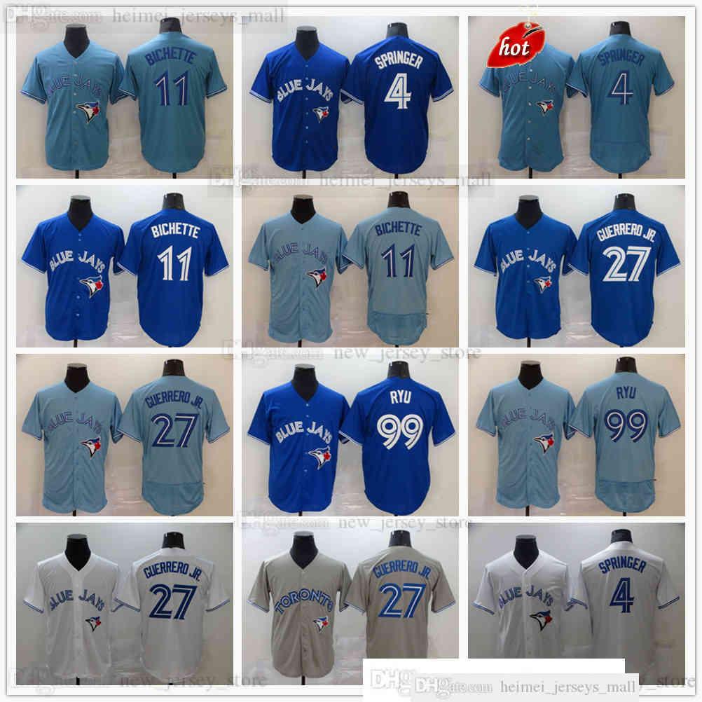2022 Baseball 27 Vladimir Guerrero Jr. Jerseys Blue 4 George Springer 11 Bo Bichette 99 Hyun-Jin Ryu Jersey Top Quality Gray White Gray Top, Same as picture
2022 Baseball 27 Vladimir Guerrero Jr. Jerseys Blue 4 George Springer 11 Bo Bichette 99 Hyun-Jin Ryu Jersey Top Quality Gray White Gray Top, Same as picture