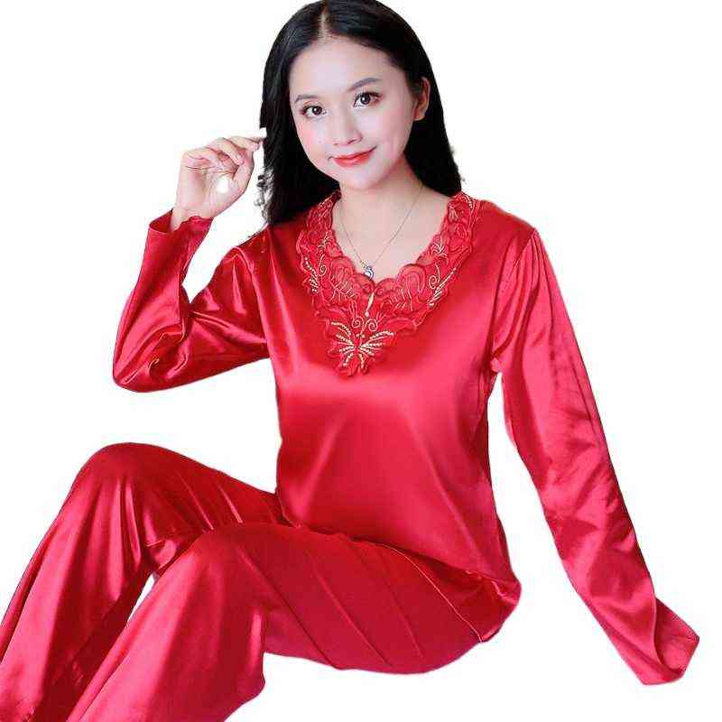 1311-12Women Pajamas Turndown Collar Pocket Long Sleeve Casual Pants 2 Piece Set Sleepwear Female Home Suit Sets Nightwear 211109
1311-12Women Pajamas Turndown Collar Pocket Long Sleeve Casual Pants 2 Piece Set Sleepwear Female Home Suit Sets Nightwear 211109