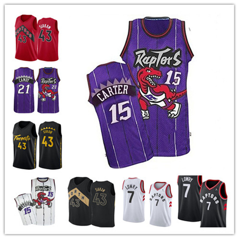 TorontoRaptorsJersey Pascal 43 Siakam Kyle 7 Lowry Basketball Jerseys Retro Mesh Vince 15 Carter Marcus 21 Camby Tracy 1 McGrady, Black;red
TorontoRaptorsJersey Pascal 43 Siakam Kyle 7 Lowry Basketball Jerseys Retro Mesh Vince 15 Carter Marcus 21 Camby Tracy 1 McGrady, Black;red