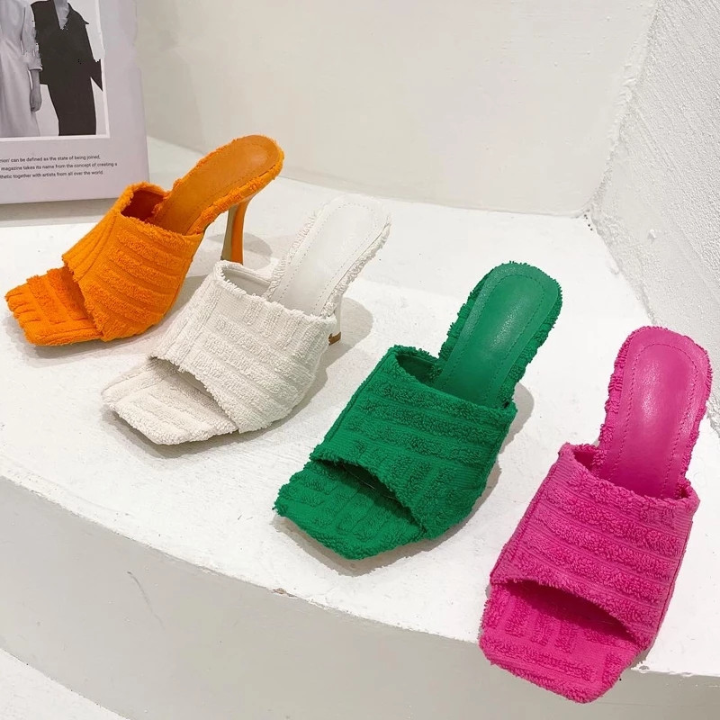 Fashion Orange Simple Fur Soft Slippers Square Toe High Heels Mule Women Shoes 2022 Summer Outdoor Slides Sandals, Black
Fashion Orange Simple Fur Soft Slippers Square Toe High Heels Mule Women Shoes 2022 Summer Outdoor Slides Sandals, Black
