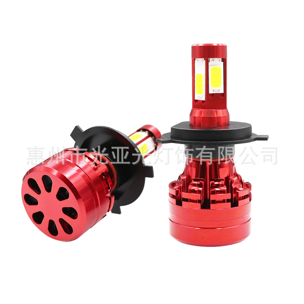 X9 COB LED Headlight Car Spotlight H4 H7 9005 9006 9007 H13 H16 8000LM Lamp Universal Auto Bulbs