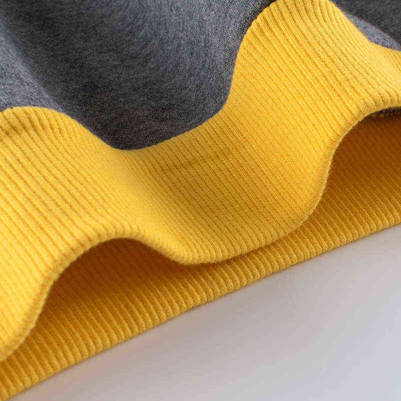 Children's Autumn Sweater Cashmere Boys Sport Fleece Sweatshirt Spot Korean Toddler And Winter Pullover Boys' Clothing 220115