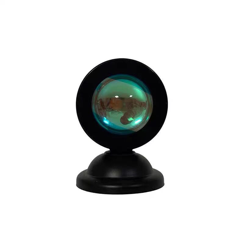 Mini Sunset Light Sunset Projection Lamp Sunset 12W Simulator Projector 180 Degree Rotation LED Night Light for Bedroom Photo Live Stream