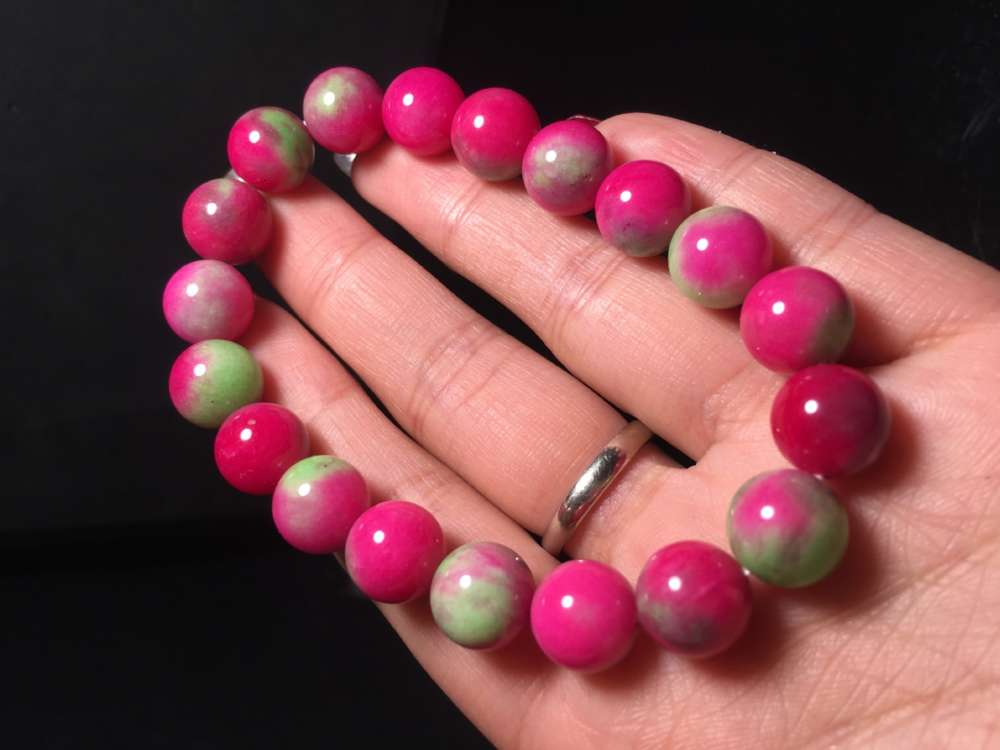 Peach Blossom Jade Green bracelet fashion simple style for men and women, Golden;silver
Peach Blossom Jade Green bracelet fashion simple style for men and women, Golden;silver