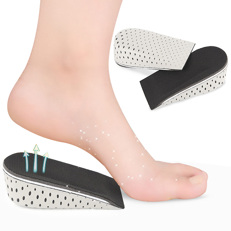 Unisex Height Increase Shoes Insoles Half Yard Insoles Heel Insert Sports Shoes Cushion Pad Orthopedic Insoles for Flat Foot, White;pink
Unisex Height Increase Shoes Insoles Half Yard Insoles Heel Insert Sports Shoes Cushion Pad Orthopedic Insoles for Flat Foot, White;pink